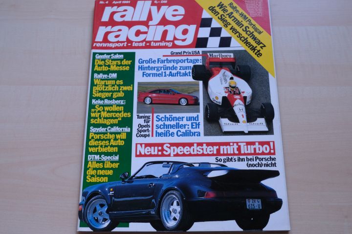 Deckblatt Rallye Racing (04/1991)